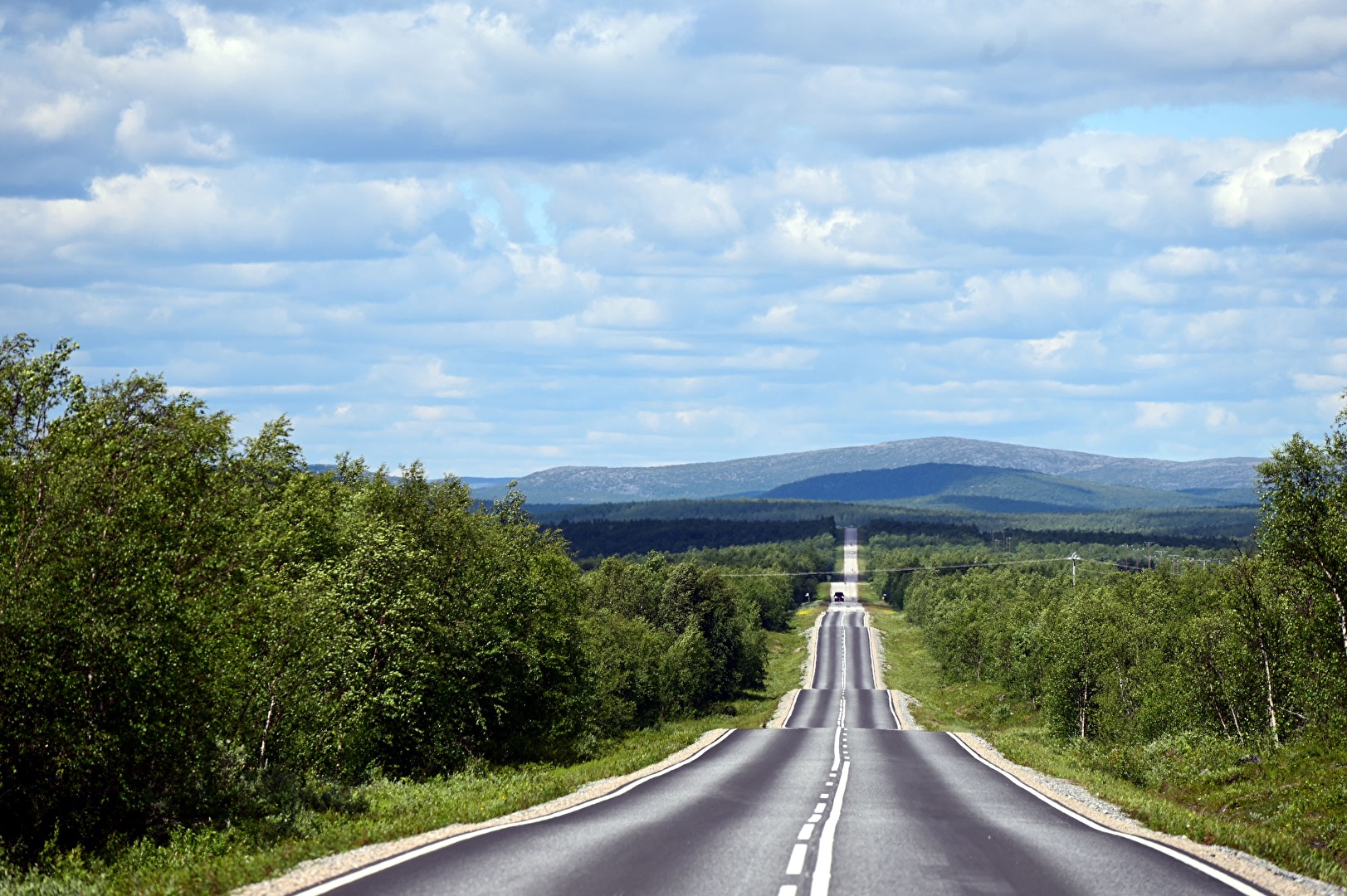 Strasse zum Horizont