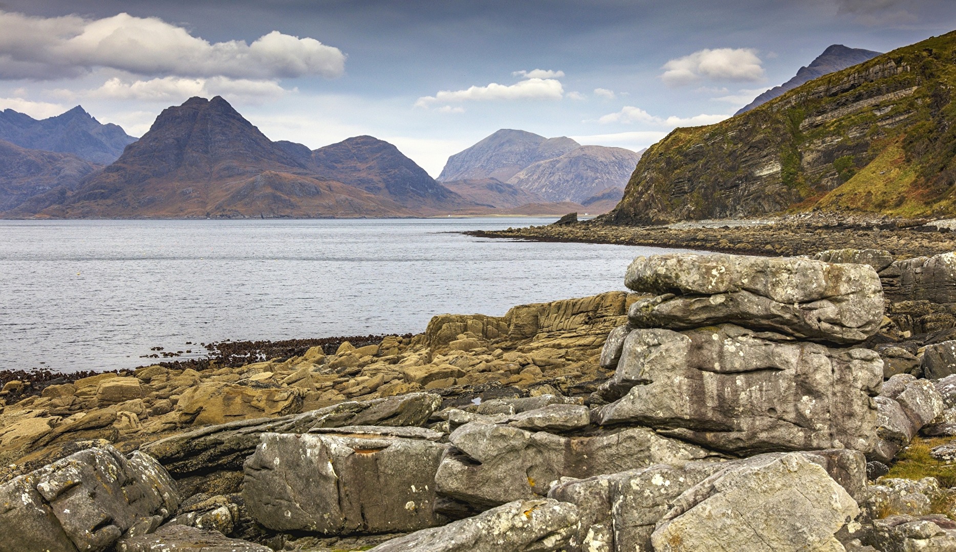 Elgol an der Atlantikinsel Skye