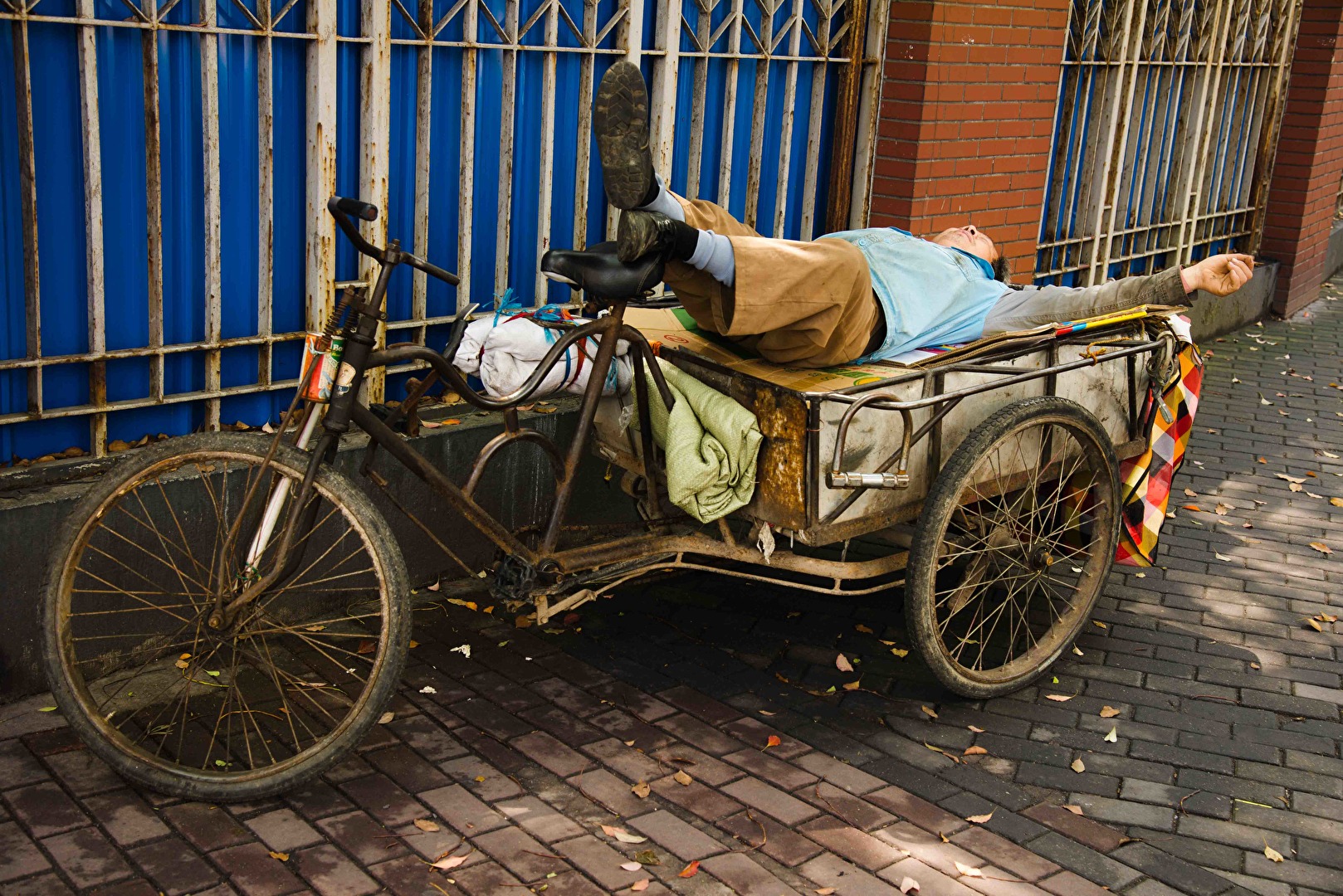 Mittagspause in China