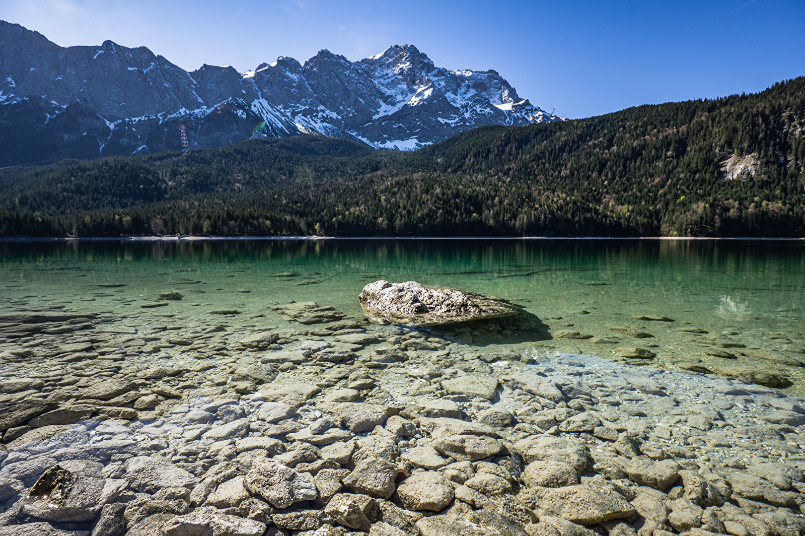 Eibsee mit Zugspitze