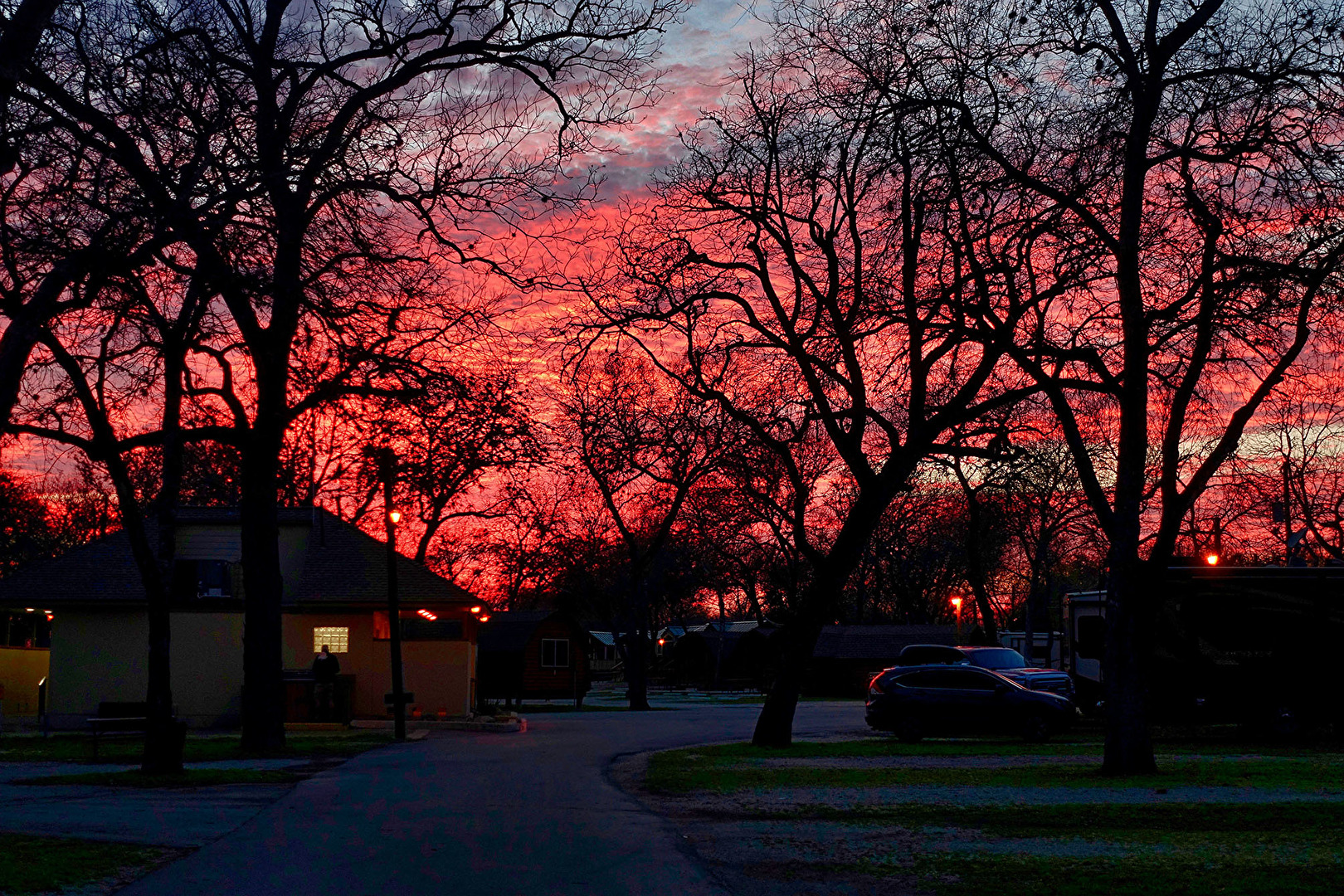 Brennender Himmel