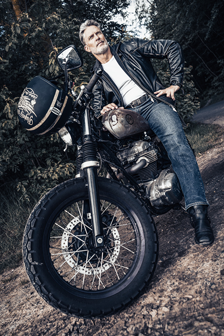 Biker-Shooting mit Dirk