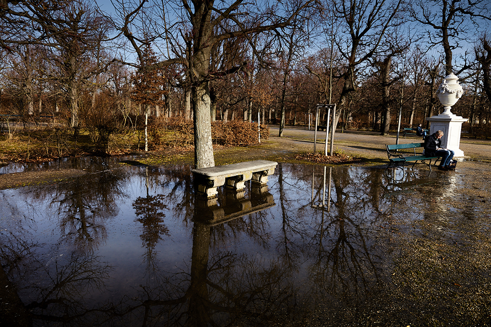 im Schlosspark Schönbrunn