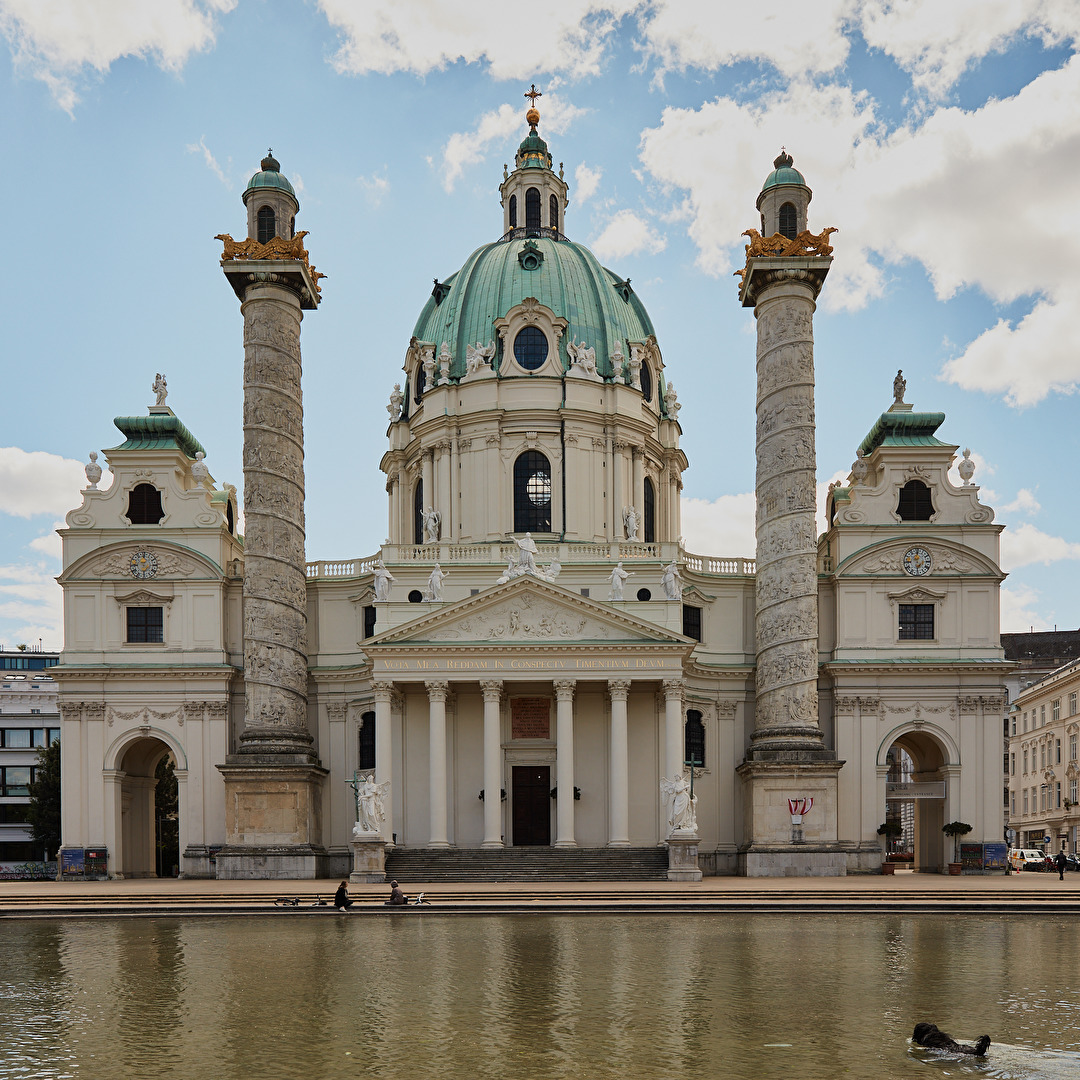 Karls Kirche, im Resslepark
