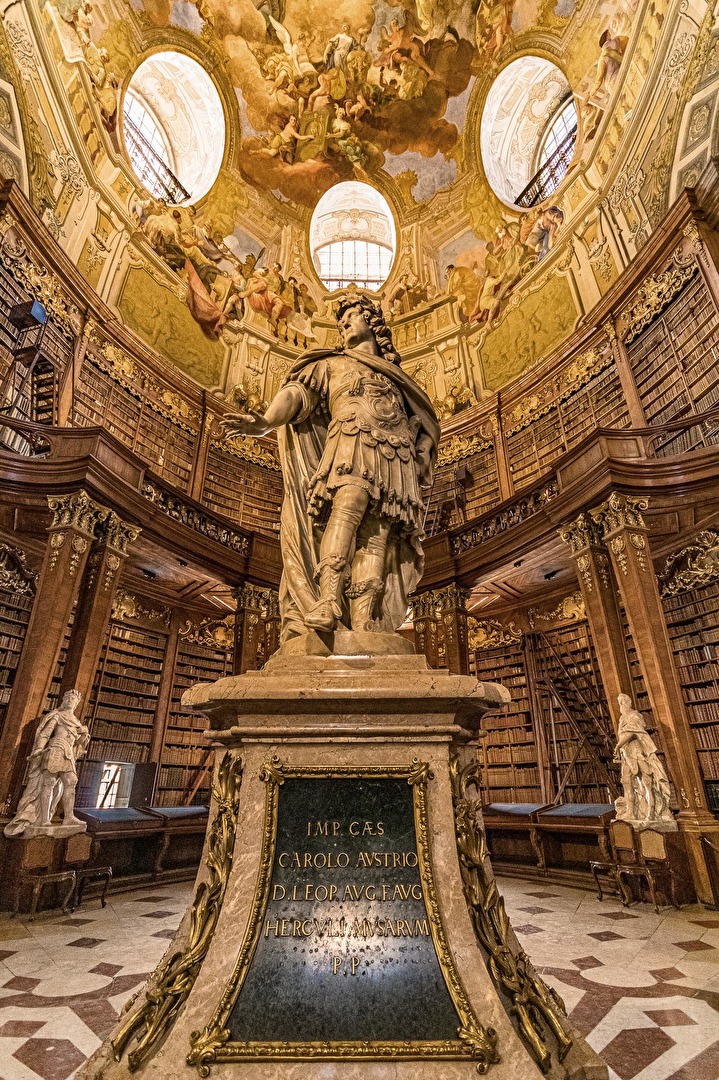 in der Nationalbibliothek in Wien