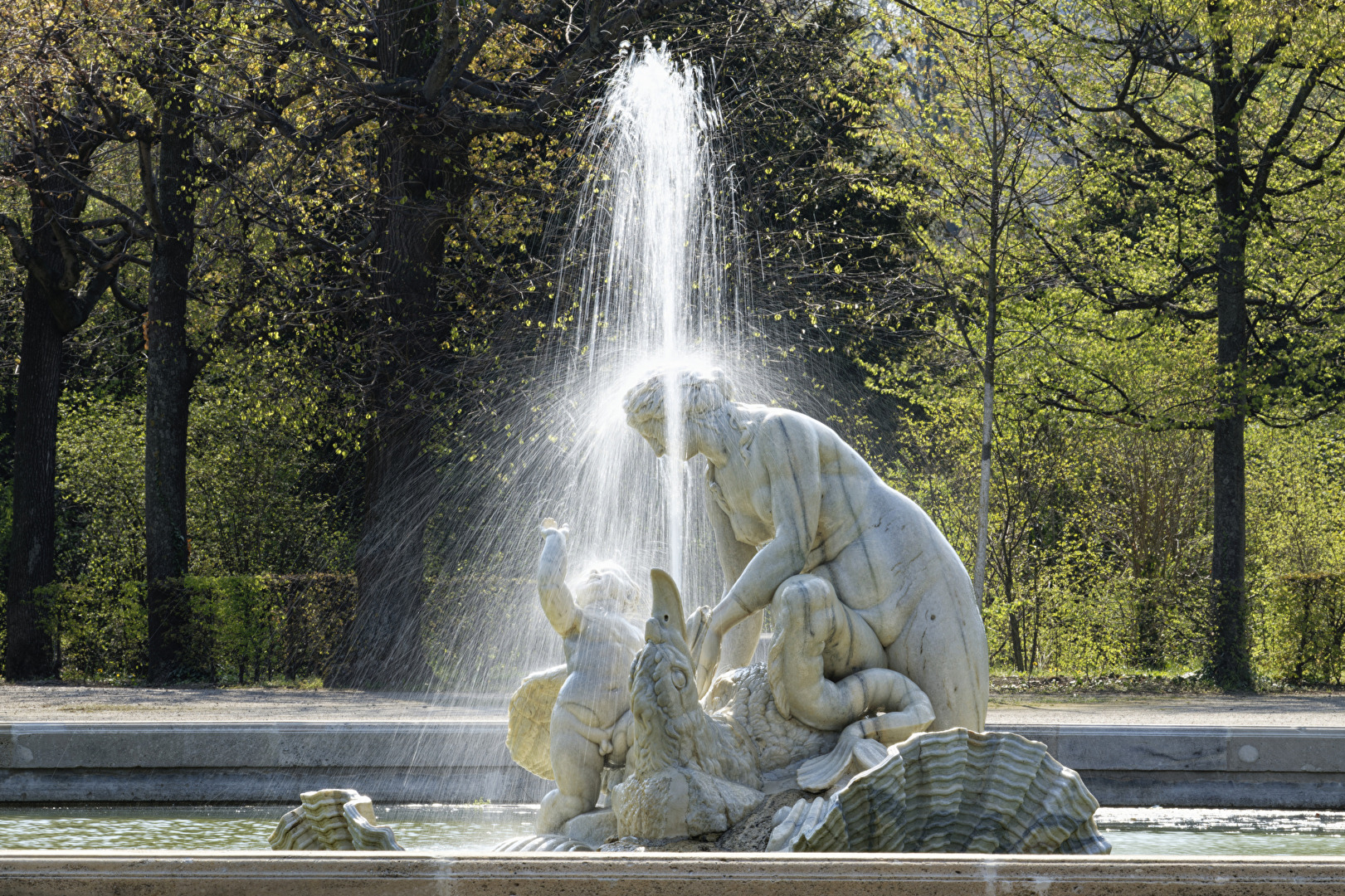 Najadenbrunnen im Schönbrunner Schlosspark