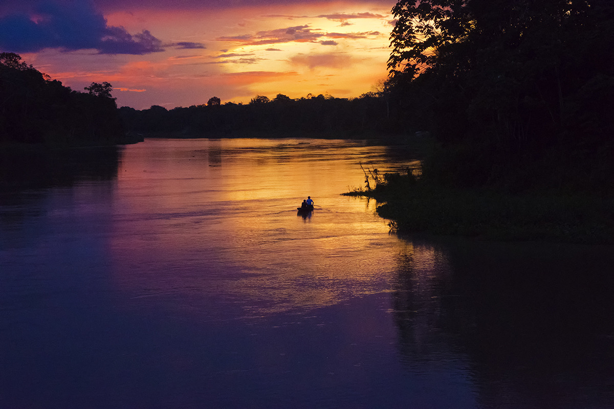 Amazonas sunset