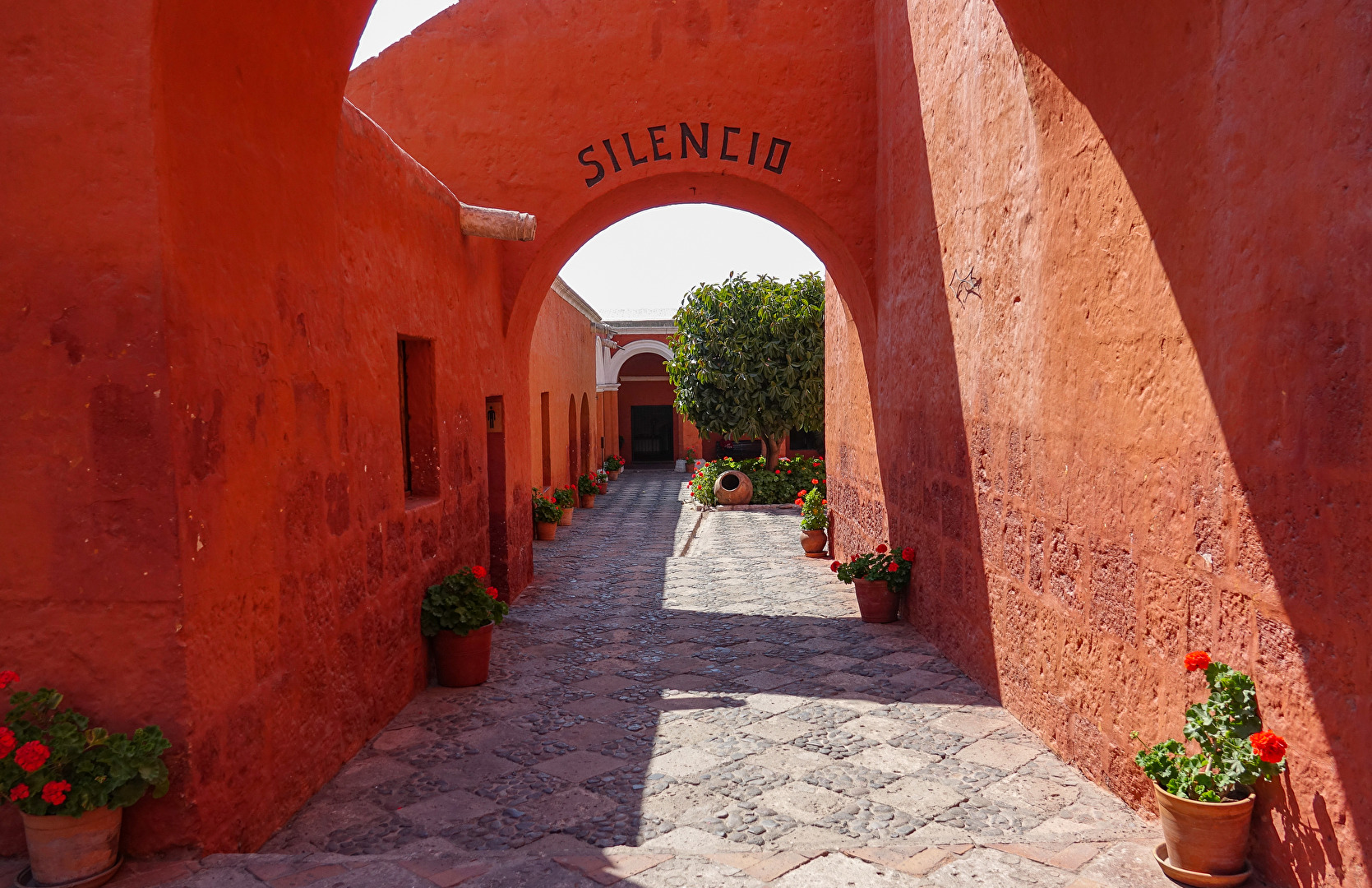 Das Kloster Santa Catalina  Nr 2  in Arequipa, Peru - die Stadt in der Stadt