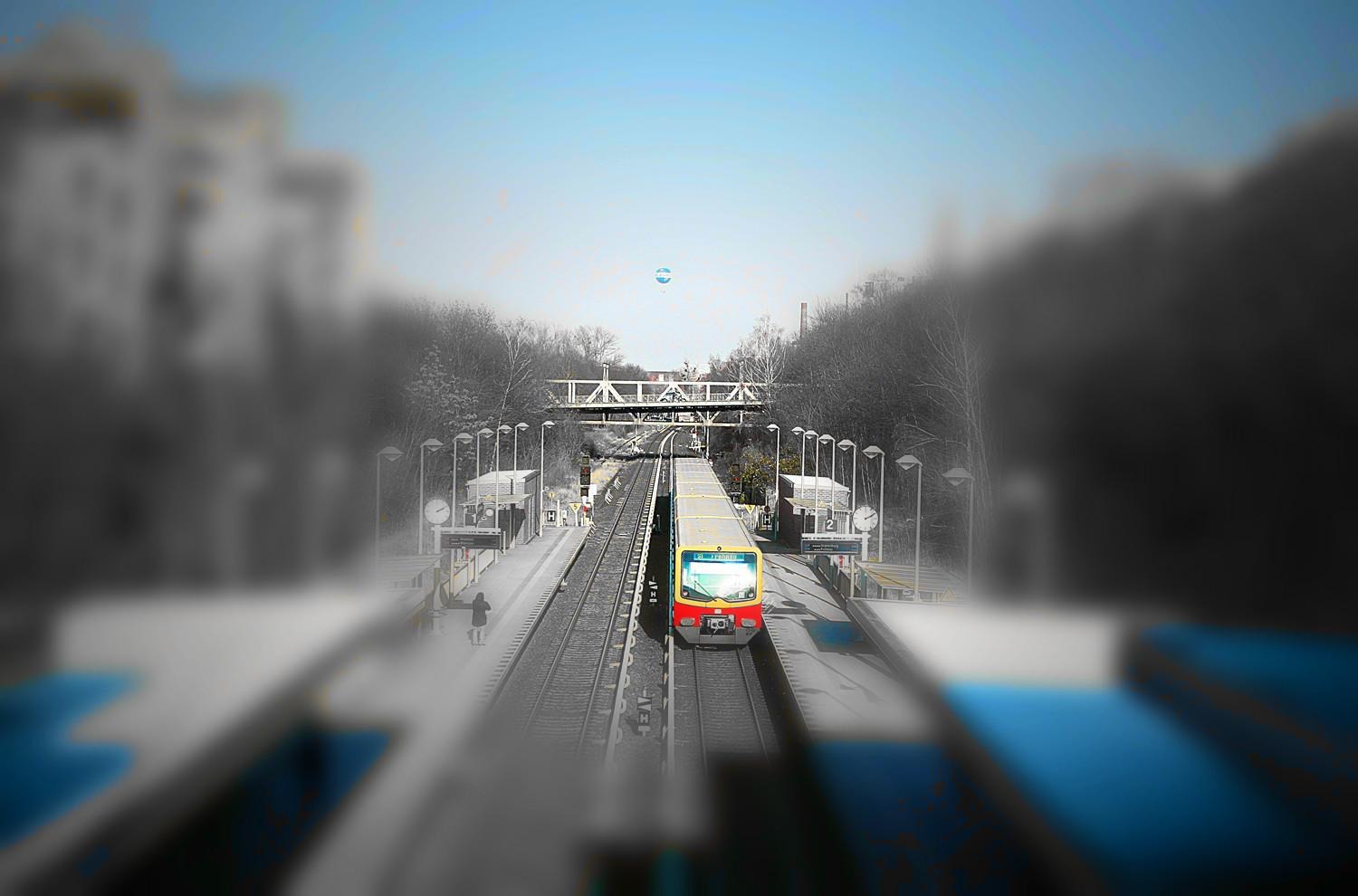 Tilt Shift Effekt  -  Color Key