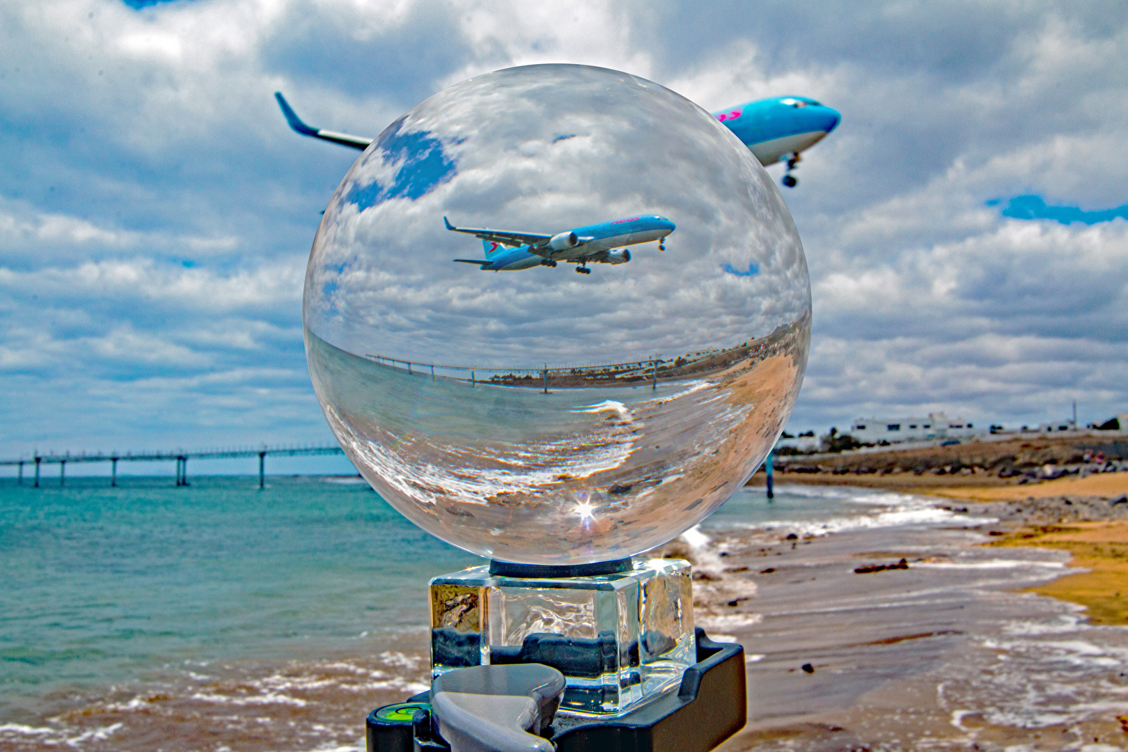 Gefangen im Lensball