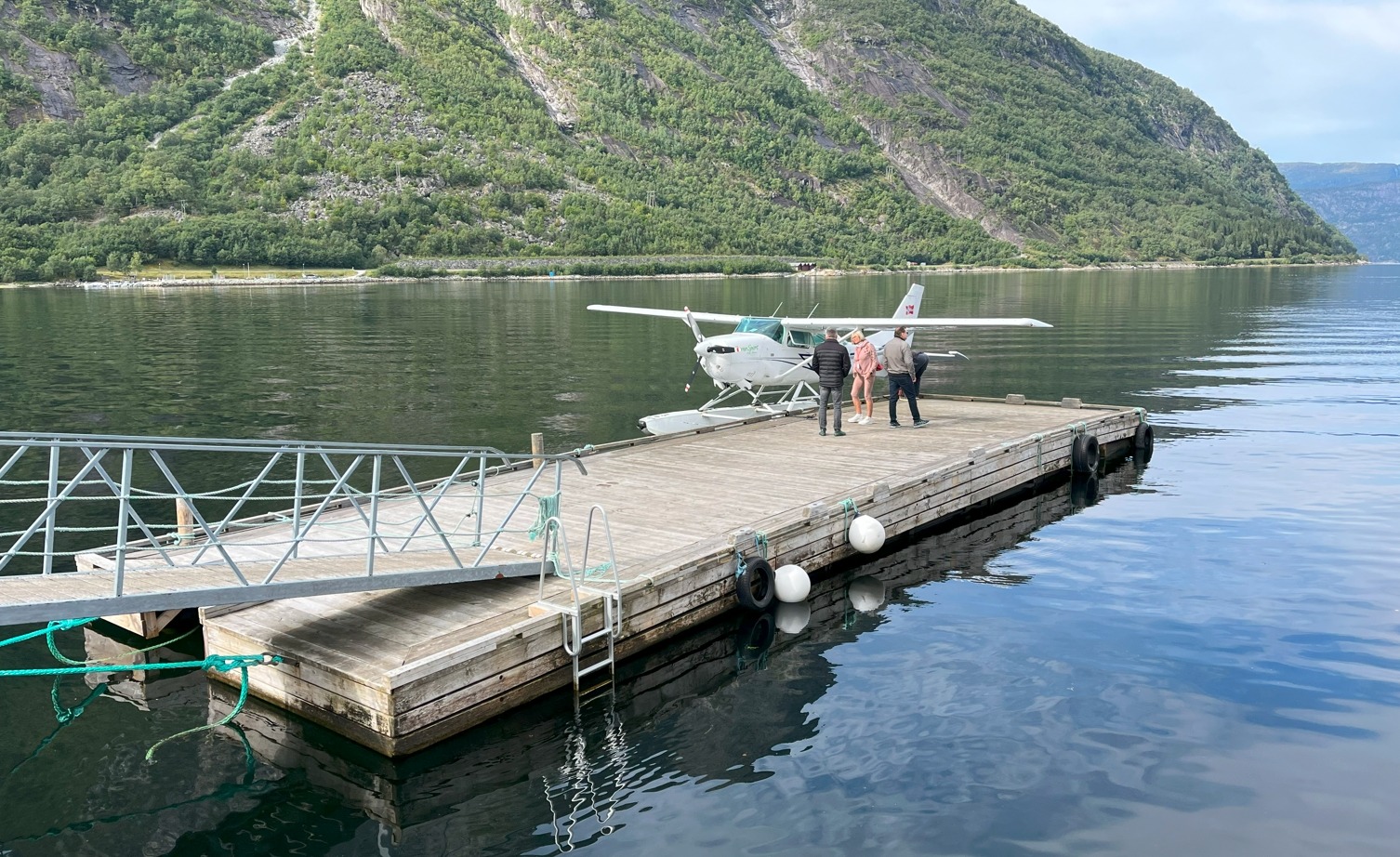 Seaplane Eidfjord / Norwegen