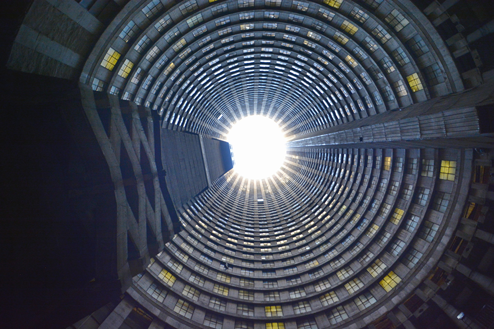 Der berüchtigte Ponte Tower in Johannesburg