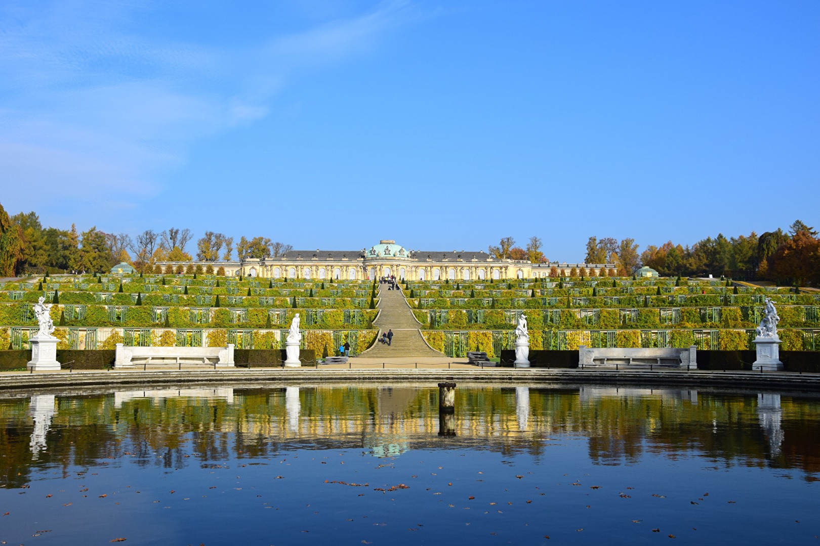 Herbst im Park von Sanssousi