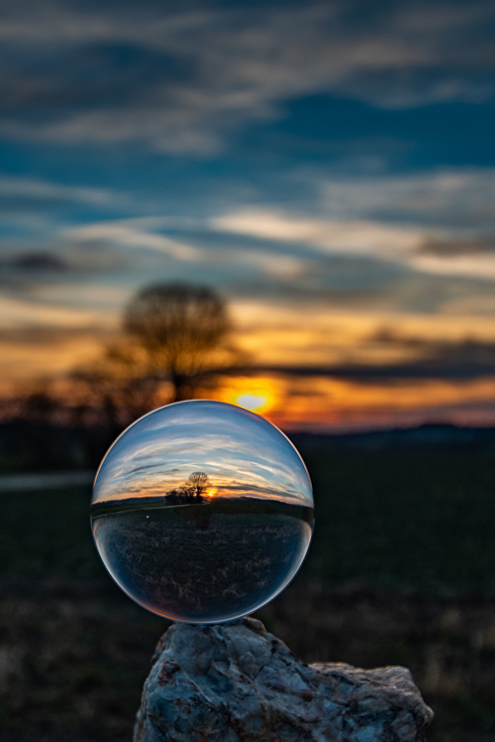 Die Sonne geht schlafen....