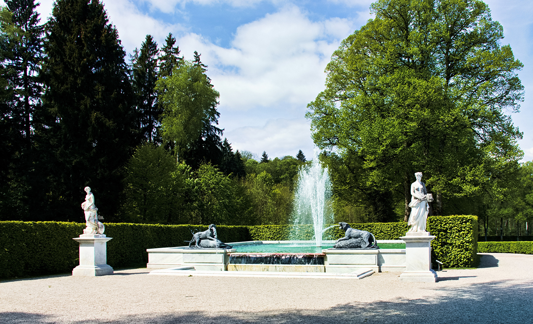 Fontaine en action