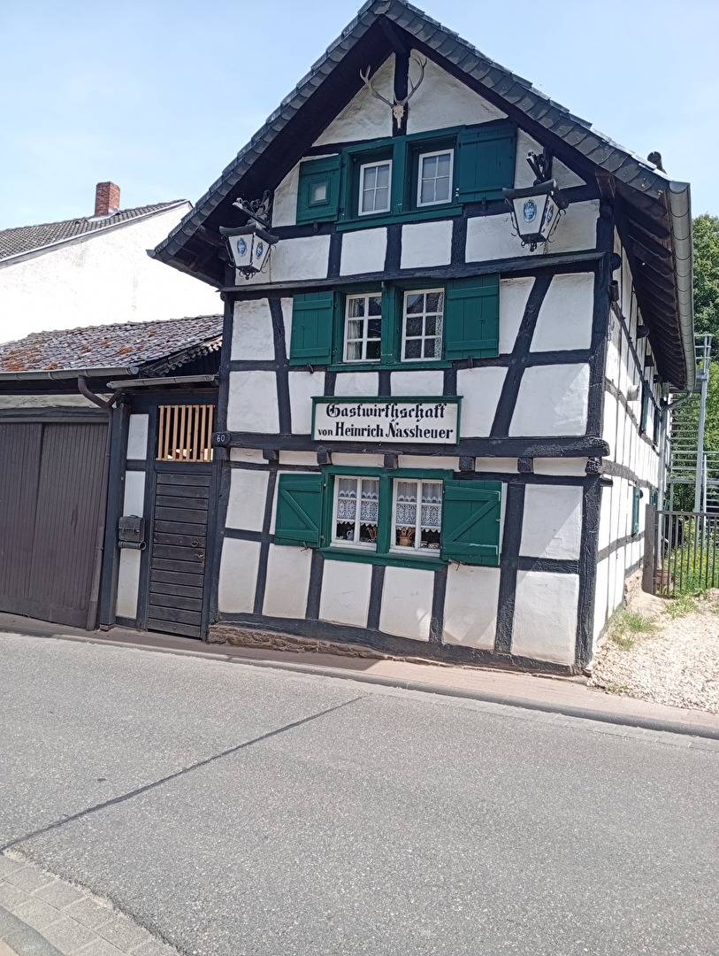 Half-timbered