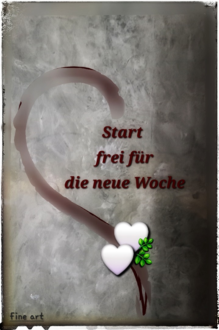Wochenanfang