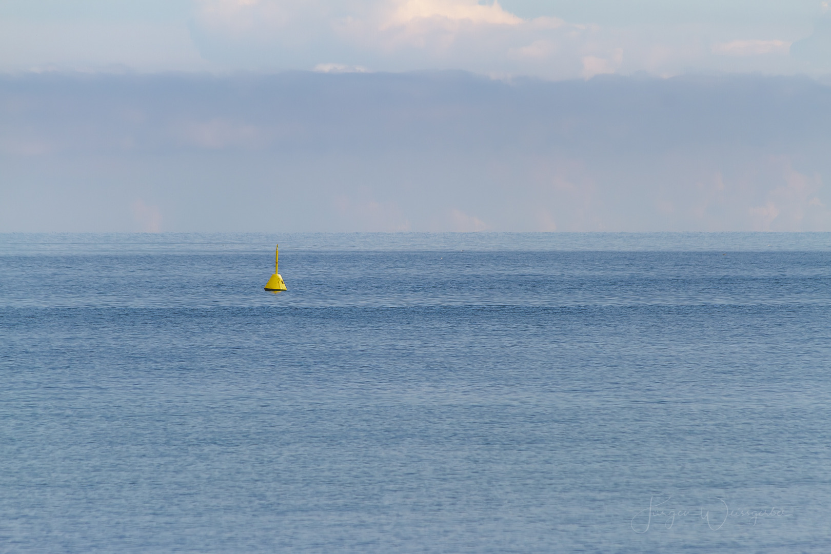 Das unterbrochene Blau