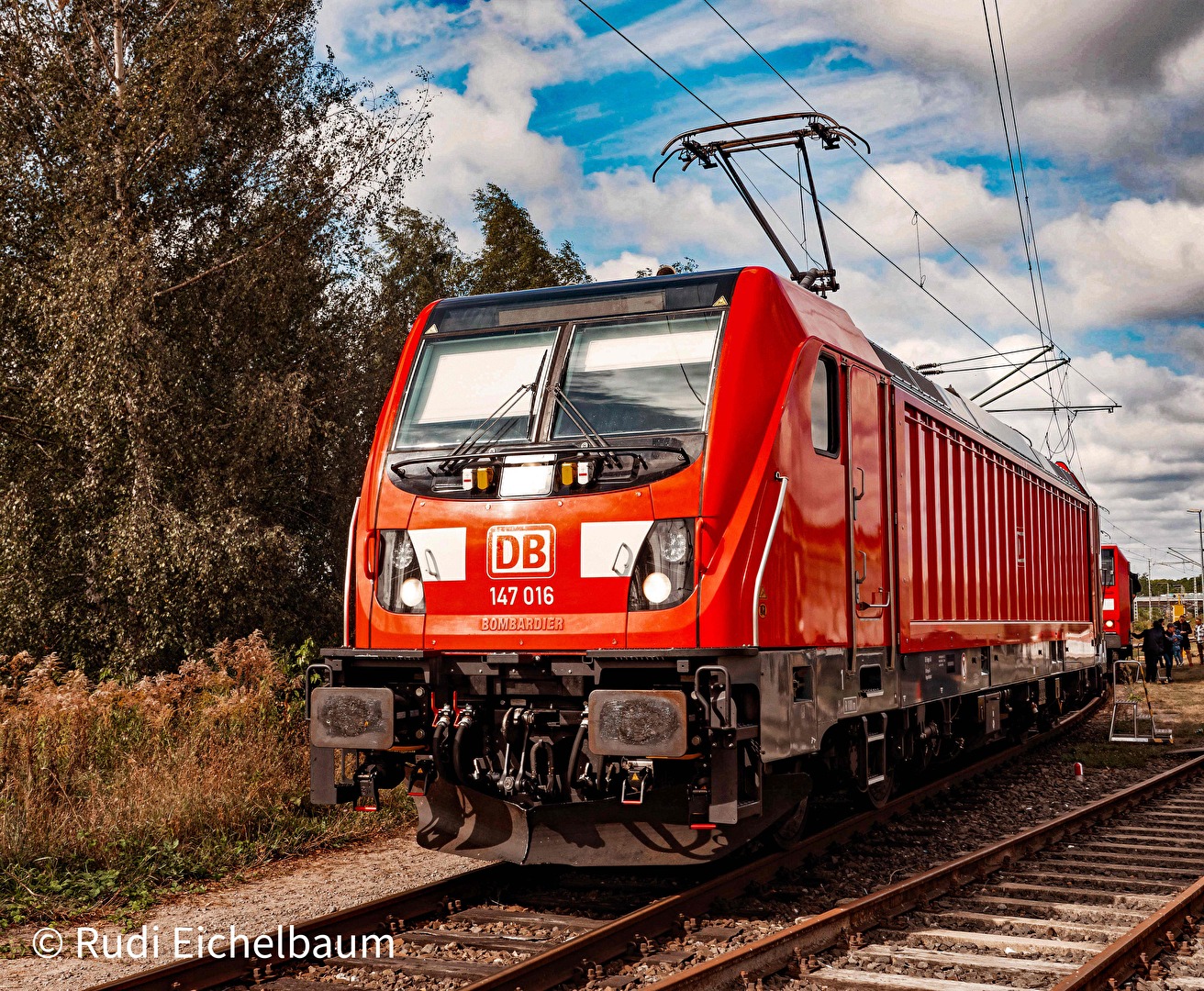 Die rote Ellok