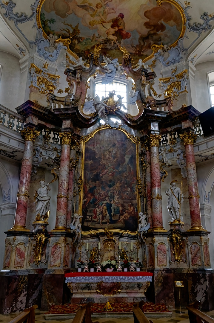 Side altar Vierzehnheiligen