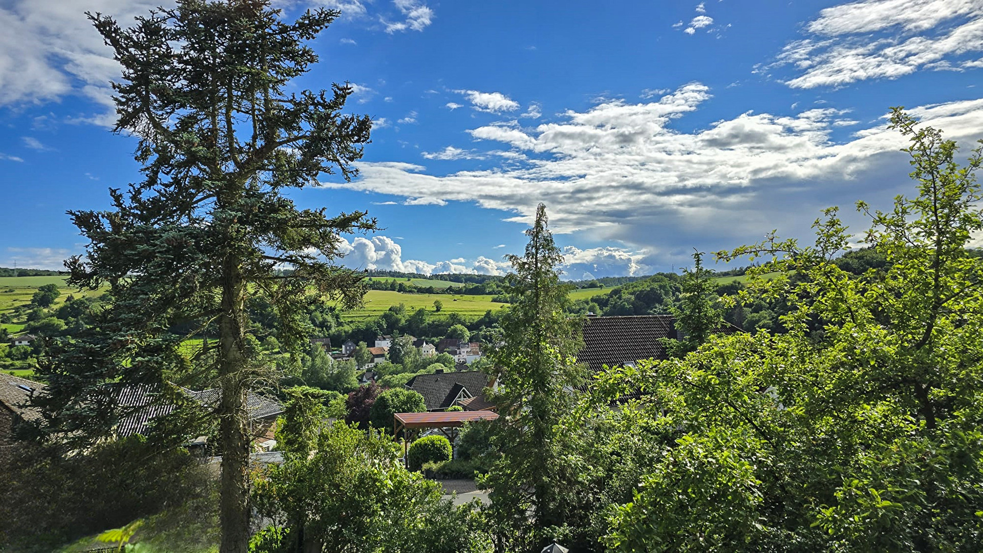 Sicht vom Balkon 1