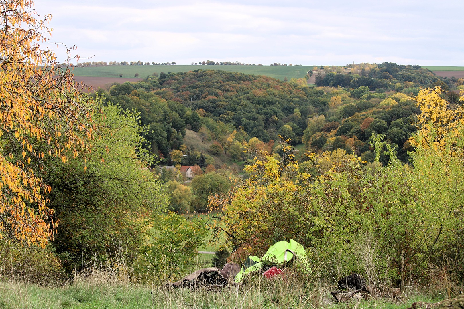 Müllentsorgung in der Natur