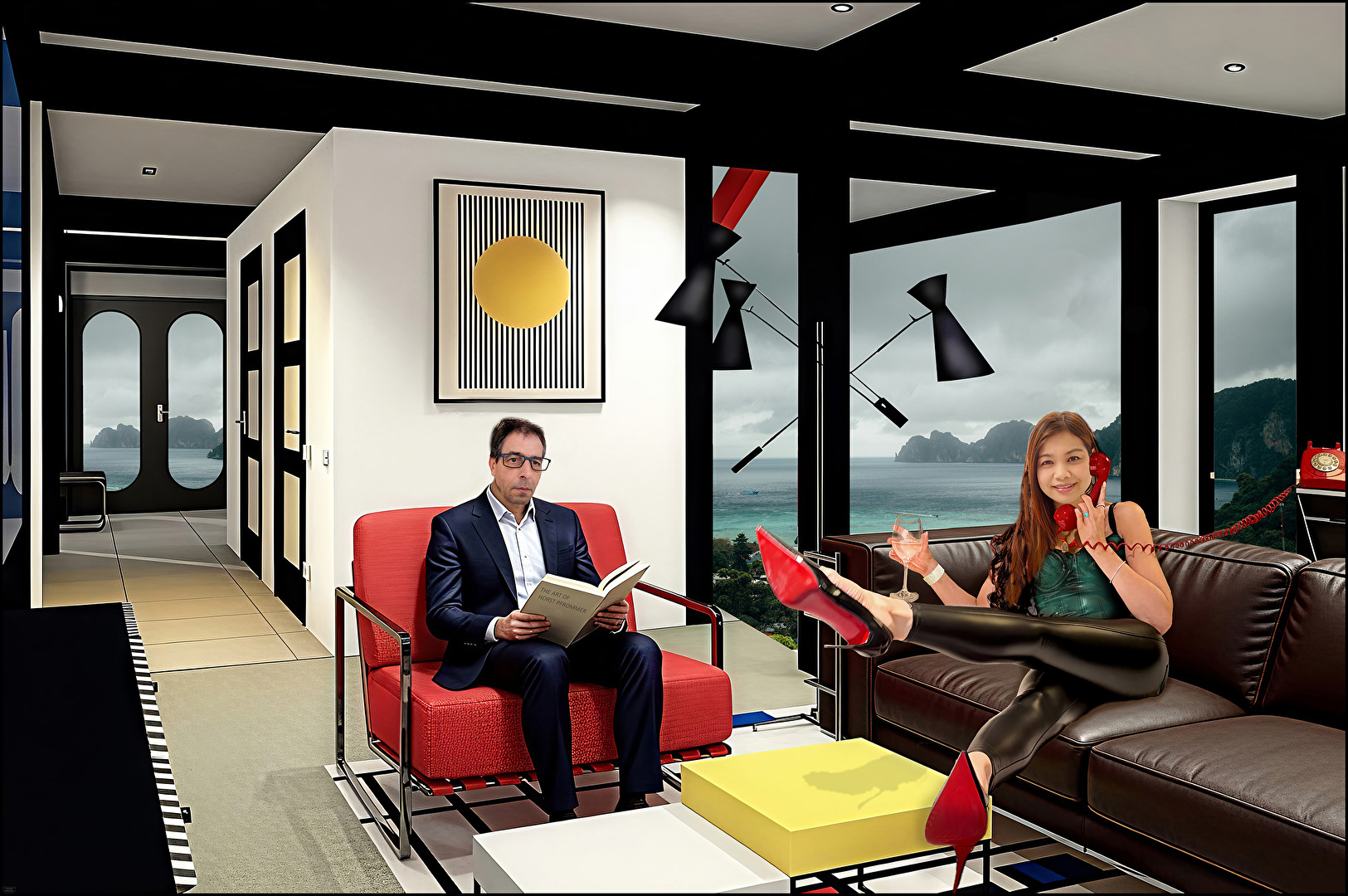 Horst Pfrommer, Calw, Altburg, Spindlershof, BH Krabi