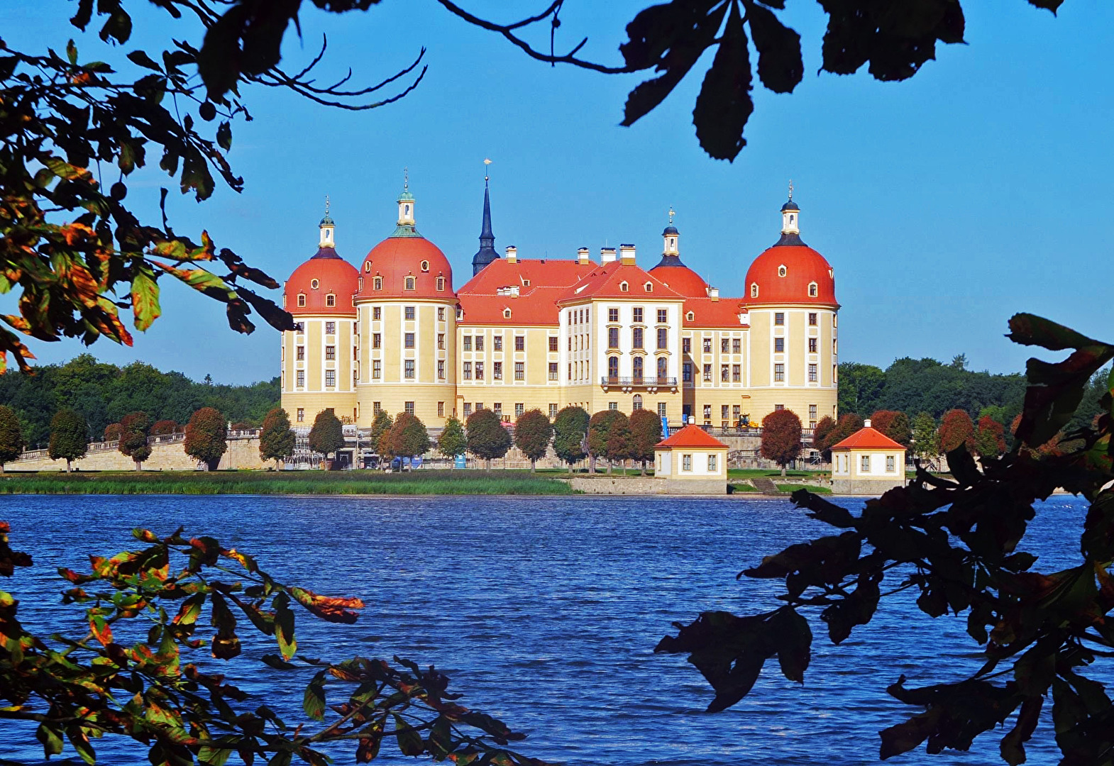 Schloss Moritzburg in Sachsen