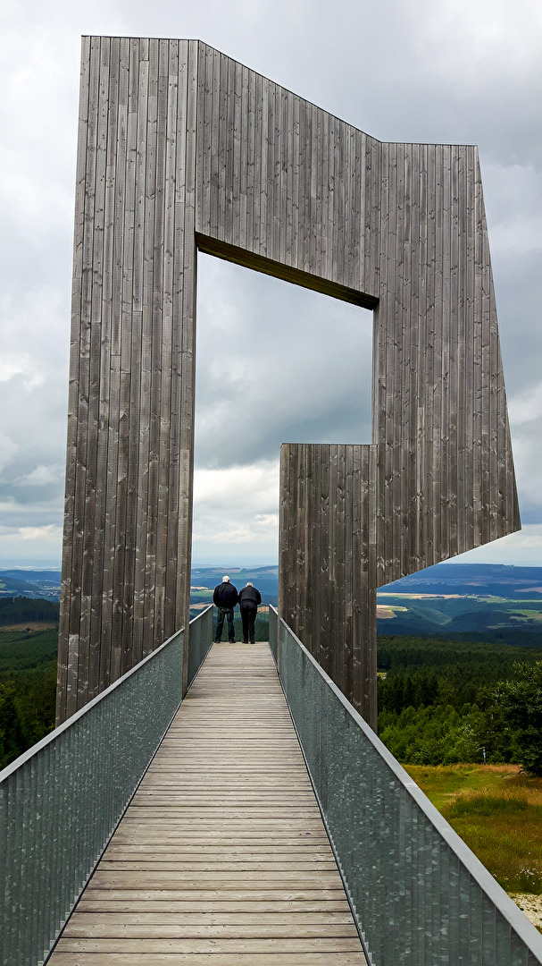 Wind-Klang-Skulptur am Erbeskopf