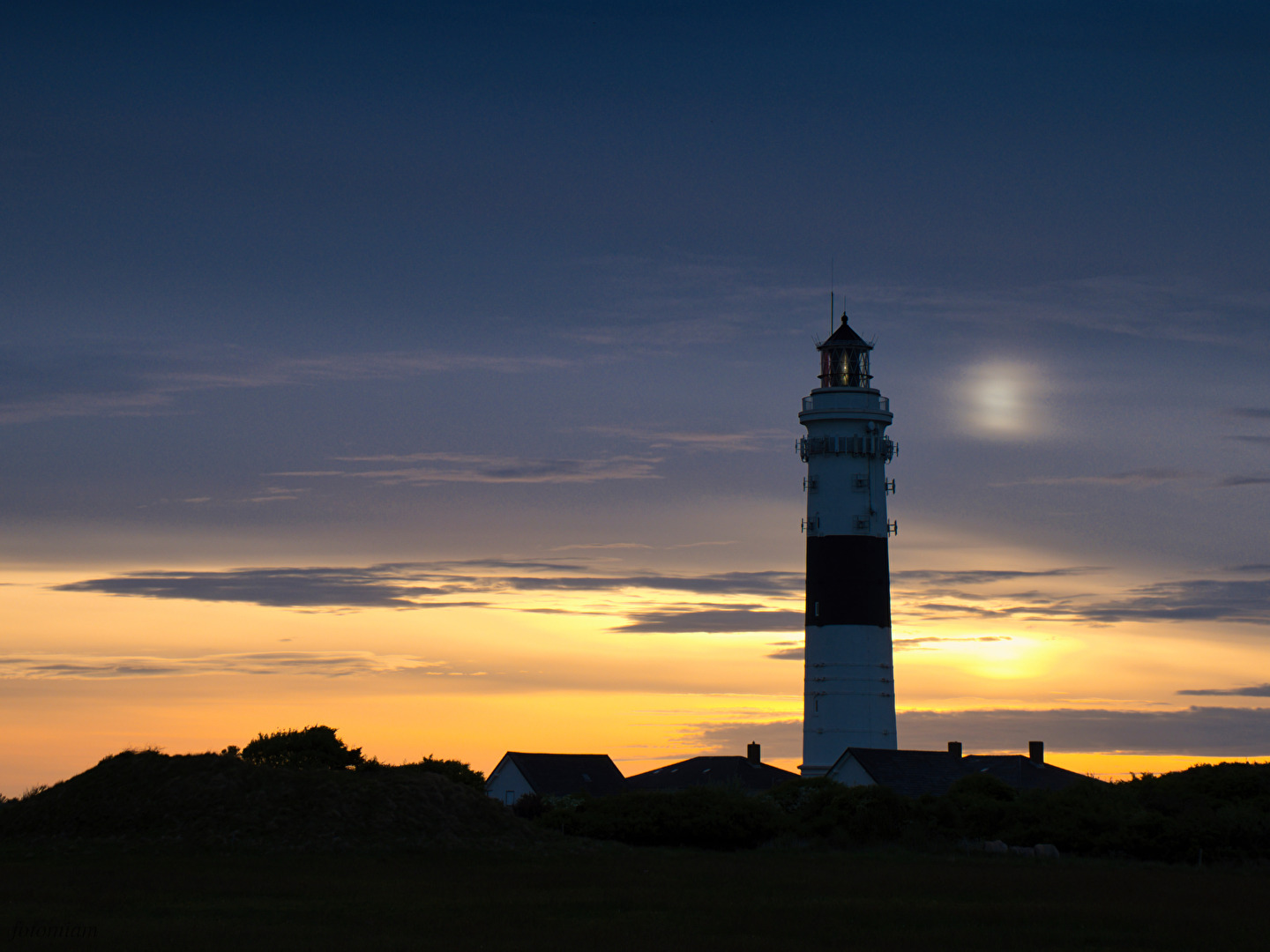 Leuchten hinter'm Leuchtturm