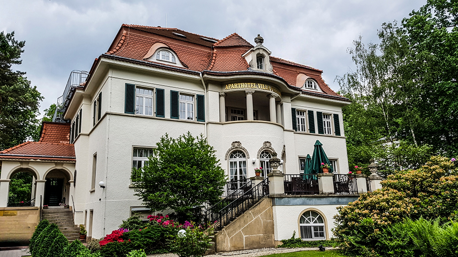 Villa als Apart-Hotel