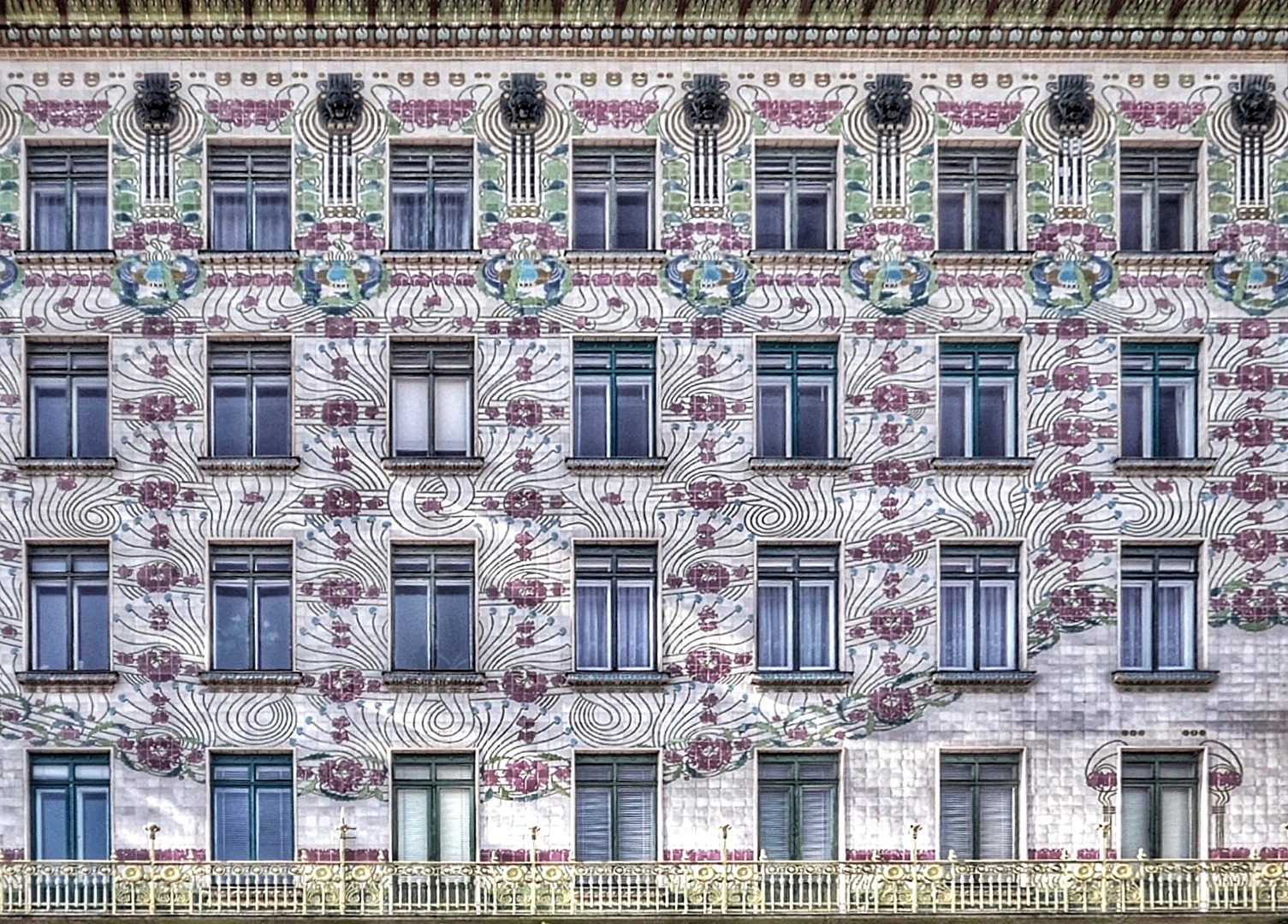 Jugendstil Haus   ( Otto Wagner ) WIen