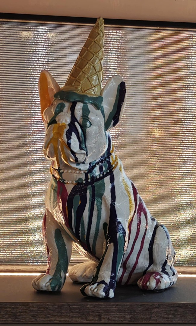 #berlin #bunt #eiscremtüte #hund #französischebulldoggen #tierisch