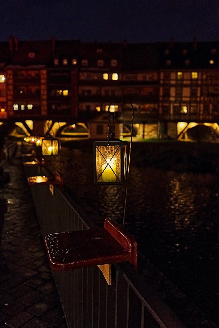 Erfurter Altstadt - Blick zur Krämerbrücke