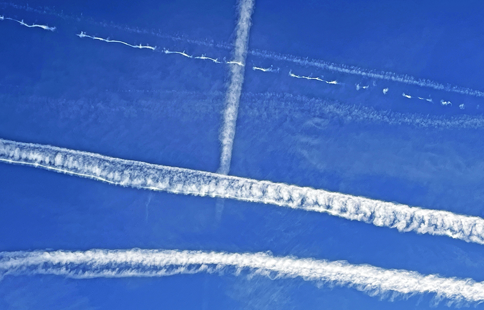 Malerei am Himmel...