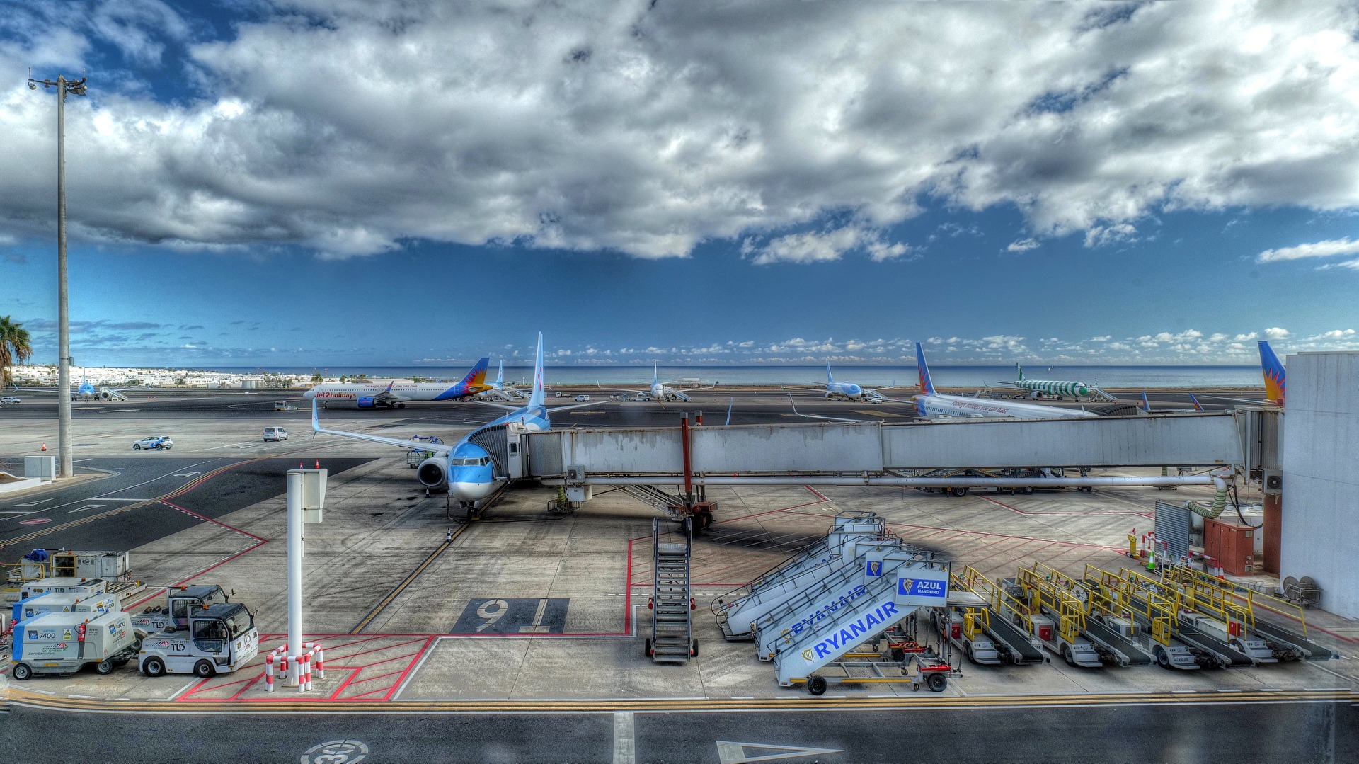 Am Airport  ( Lanzarote )