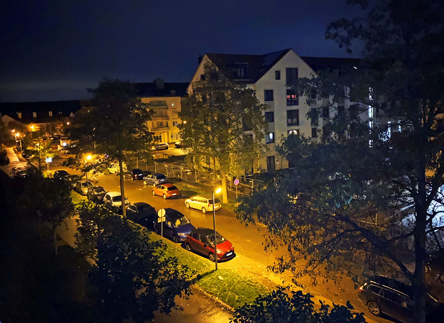 aus meinem Fenster...