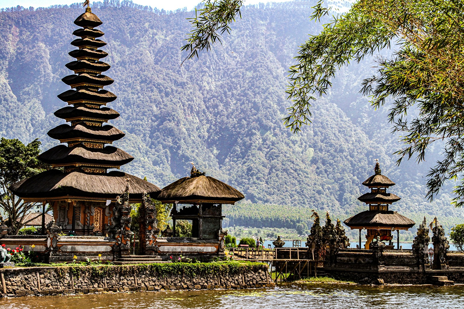 Bali - Pura Luhur Ulun Danu in Bedugul (am Bratansee)