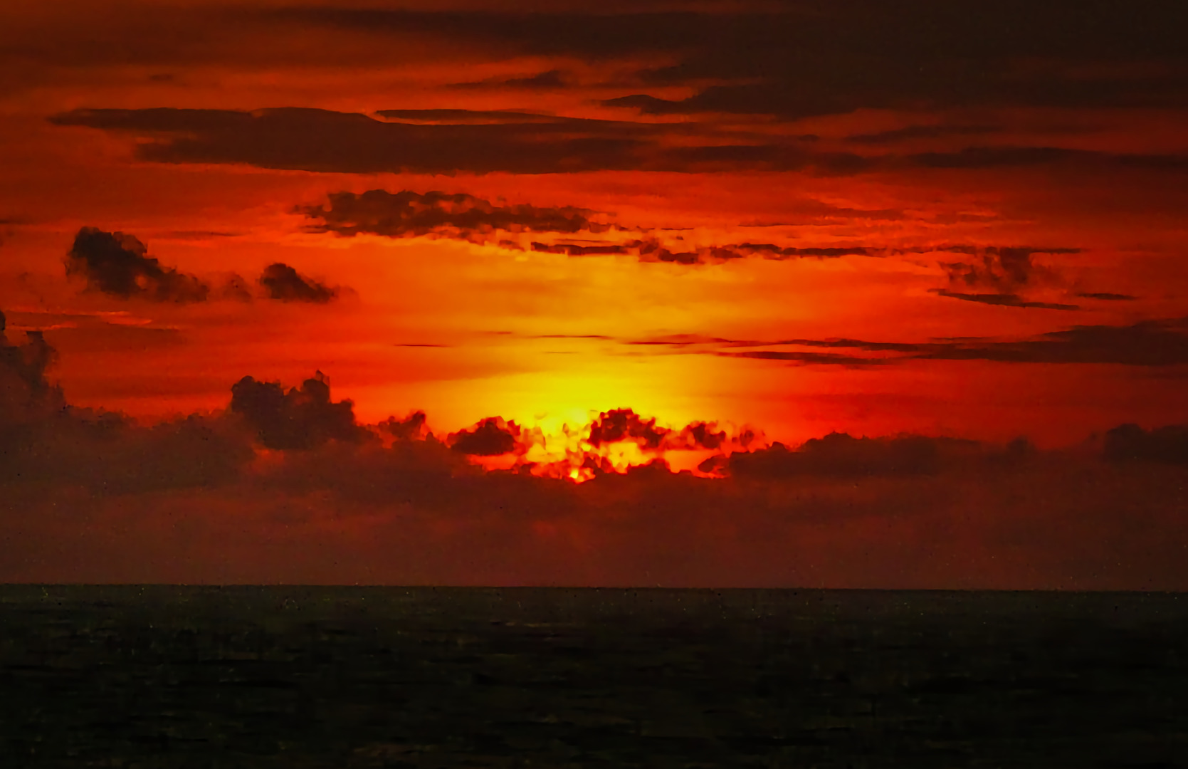 Bali -  Kuta - Sonnenuntergang
