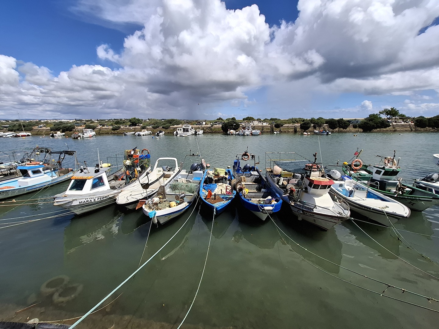 Fuseta, hier der kleine Hafen