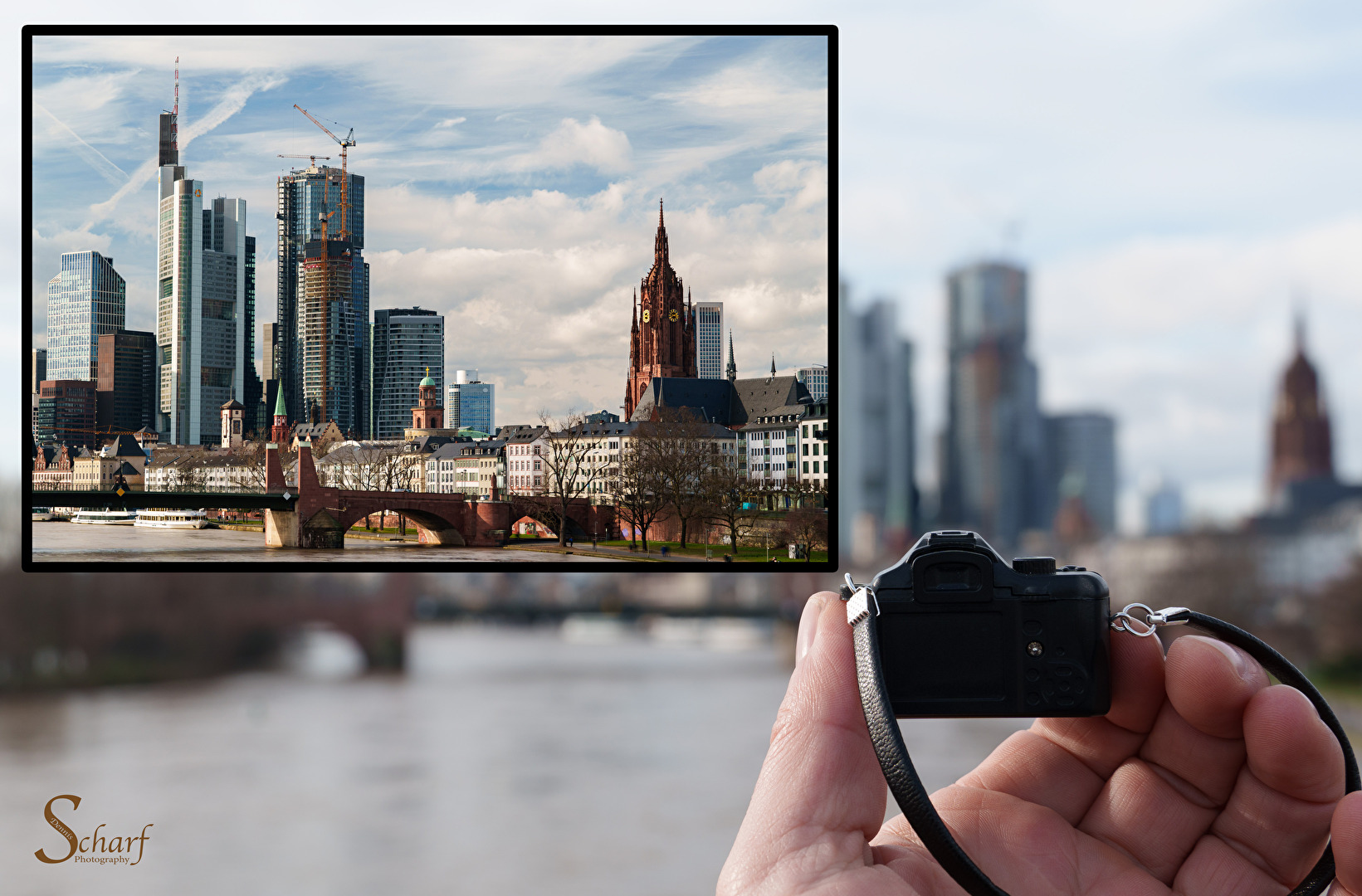 Blick auf die Skyline