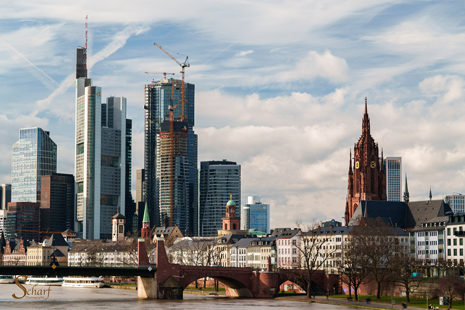 Blick auf die Skyline