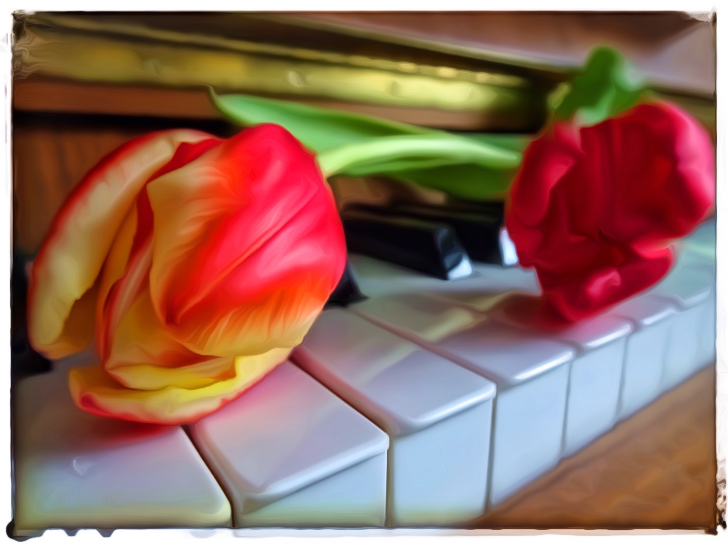Lass die Tulpen musizieren ���