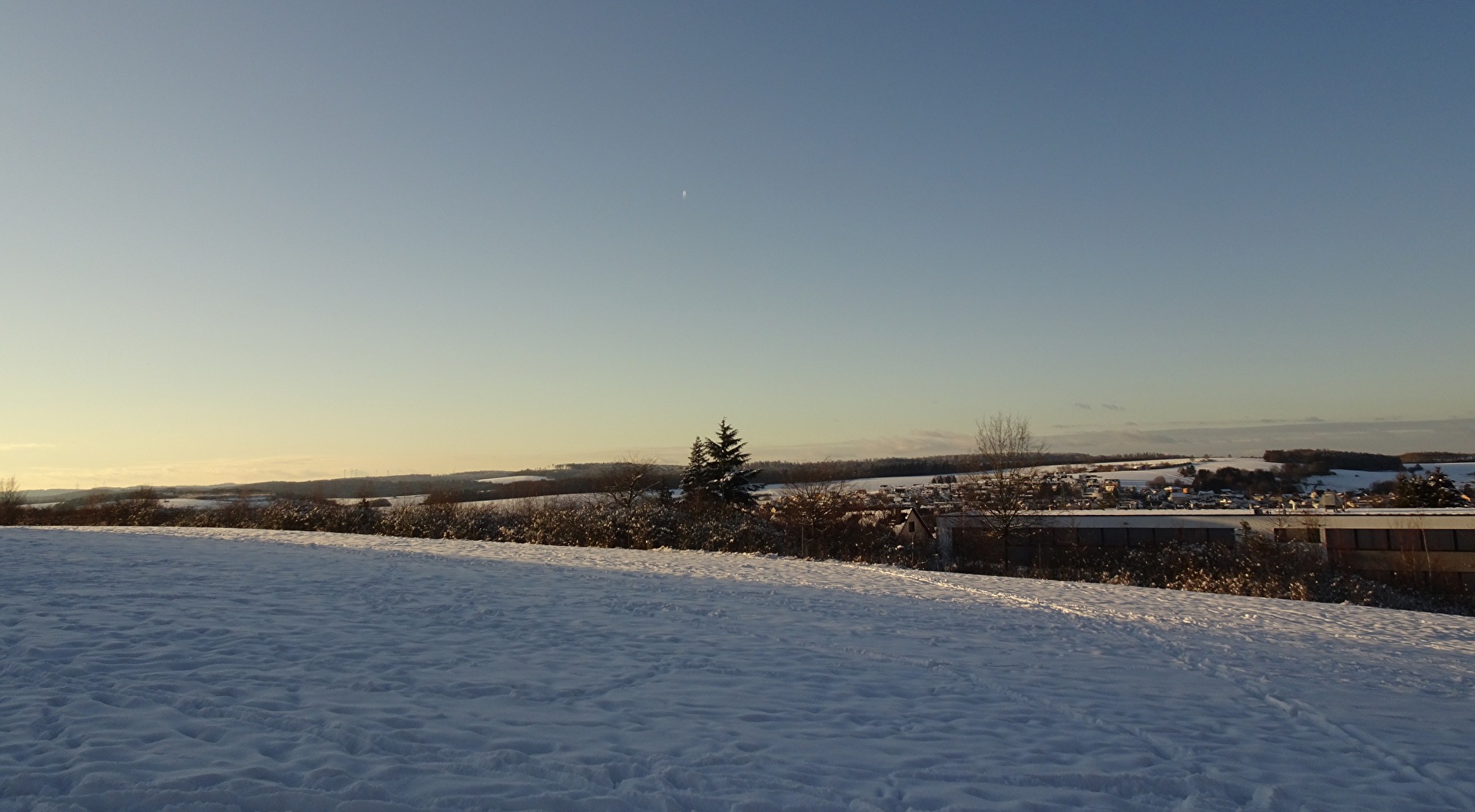 die Kälte hat uns ganz schön fest im Griff ...
