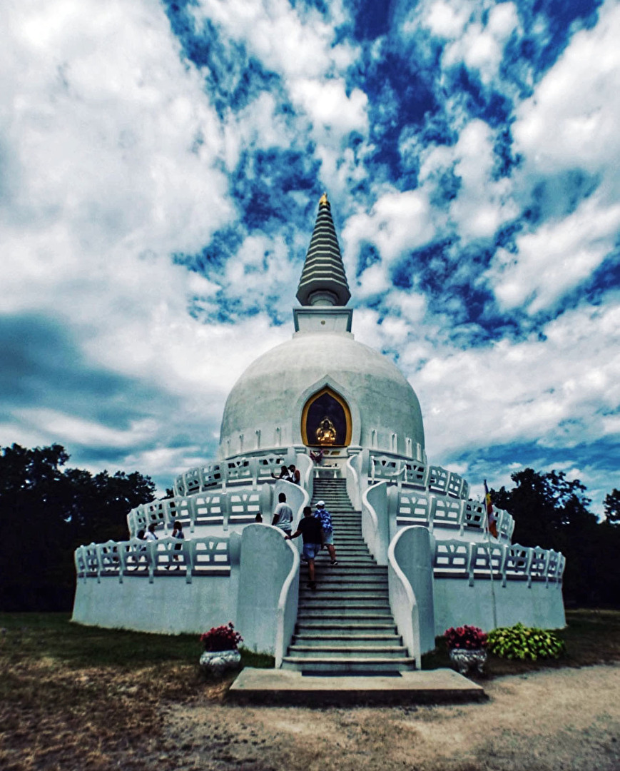 Friedens-Stupa Zalaszánt Ungarn