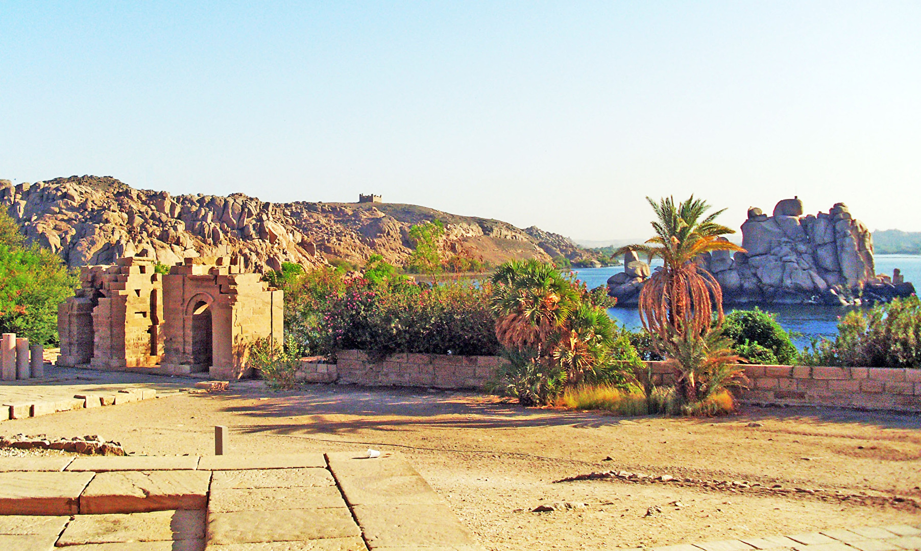 Wärme in Assuan/Ägypten