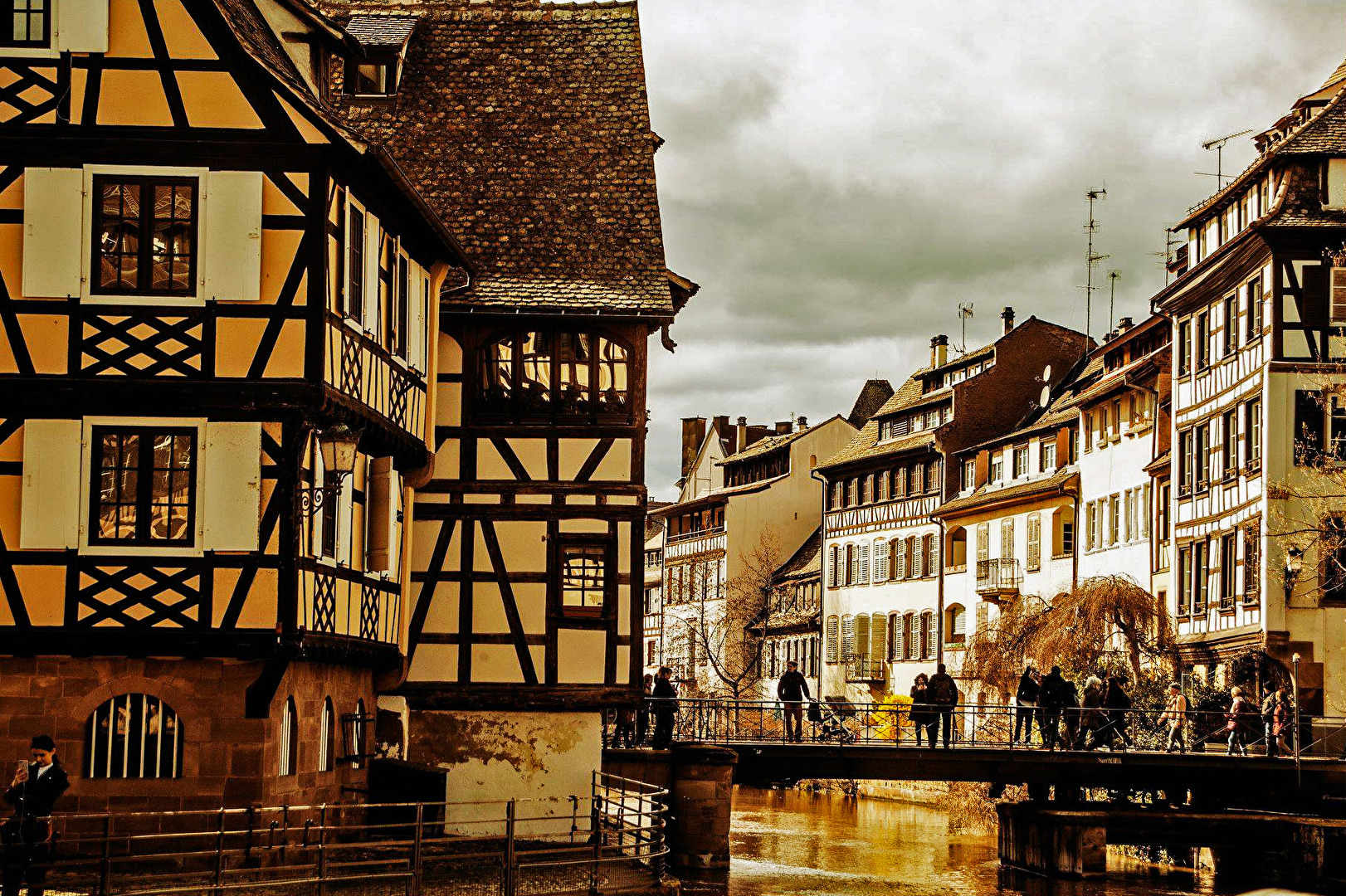 historische Gerberviertel La Petite France in Straßburg