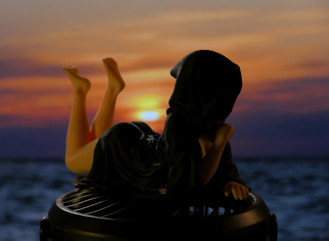 Beispielbild mit den von mir als Tipp beschriebenen zwei LED-Standlupen.