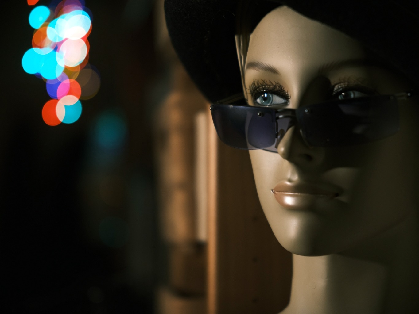 Objektiv einer „Moskva 5“