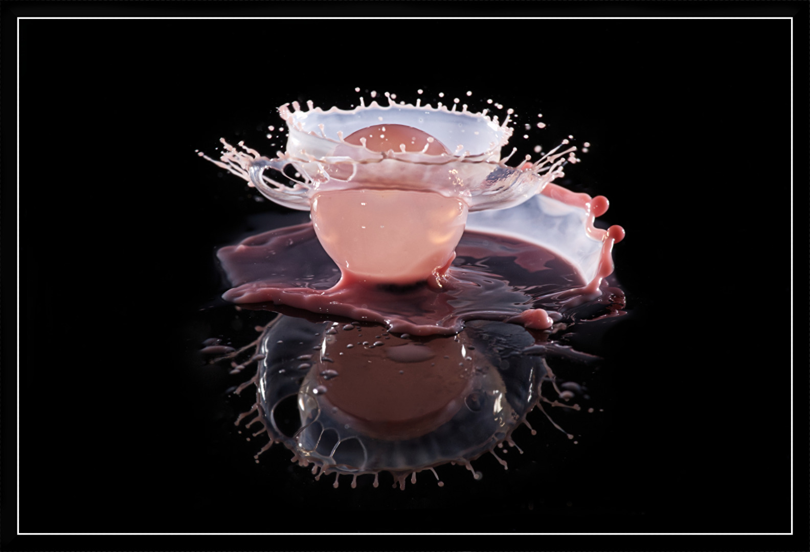 Tropfen trifft Murmel